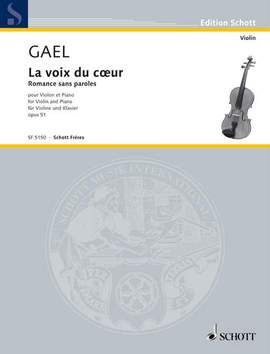 Gael, H v: La voix du coeur op. 51