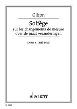 Gilson, P: Solfège