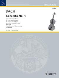 Bach, J S: Concerto No. 1 a minor BWV 1041