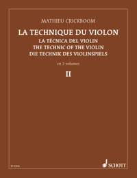 Crickboom, M: Die Technik des Violinspiels Vol. 2