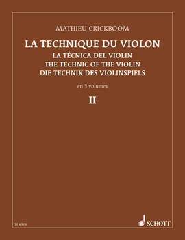 Crickboom, M: Die Technik des Violinspiels Vol. 2