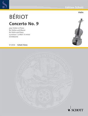 Bériot, C d: Concerto n°9 A minor op. 104 No. 12