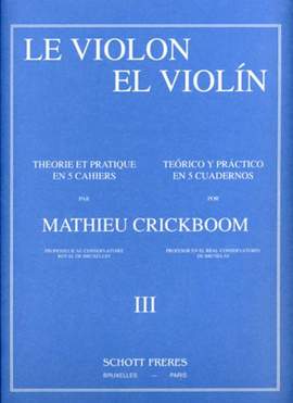 Crickboom, M: El Violín Vol. 3