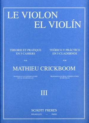 Crickboom, M: The Violin Vol. 3
