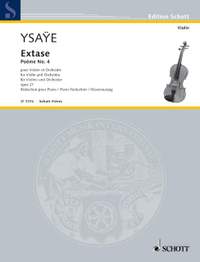Ysaÿe, E: Extase op. 21