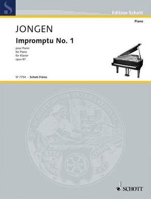 Jongen, J: Impromptu No. 1 op. 87