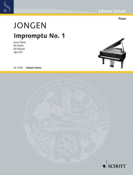Jongen, J: Impromptu No. 1 op. 87