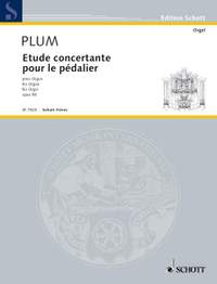 Plum, J: Etude concertante op. 88