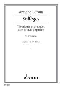 Lenain, A: Solfèges Vol. 1