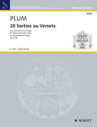 Plum, J: 20 Sorties ou Versets op. 103