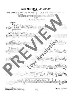 Crickboom, M: The Masters of the Violin Vol. 9
