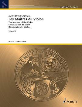 Crickboom, M: Les Maîtres du Violon Vol. 11