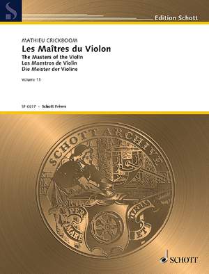 Crickboom, M: The Masters of the Violin Vol. 11