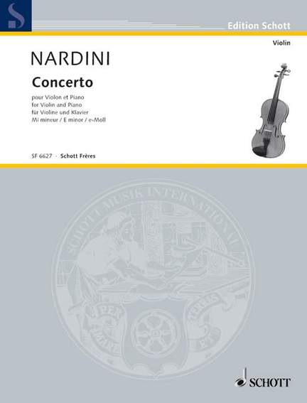 Nardini, P: Concerto e-Moll E minor