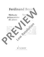 Beyer, F: Méthode préparatoire de piano op. 101 Product Image