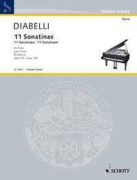 Diabelli, A: 11 Sonatines op. 151 + 168