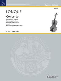 Lonque, G: Violin Concerto op. 40