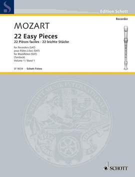 Mozart, W A: 22 Pieces Vol. 1
