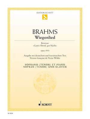 Brahms, J: Wiegenlied op. 49/4