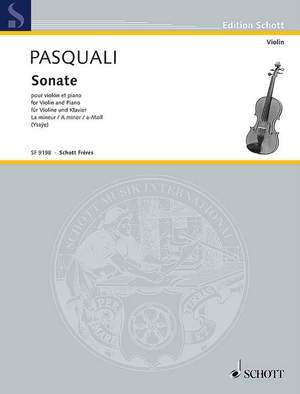 Pasquali, N: Sonate a-Moll