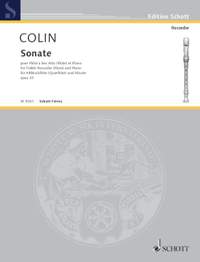 Colin, G: Sonata op. 33