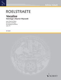Roelstraete, H J: Vocalise op. 74