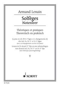 Lenain, A: Solfèges Vol. 5
