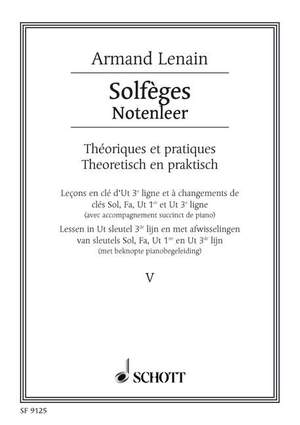 Lenain, A: Solfèges Vol. 5