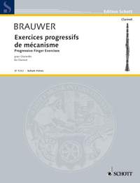 Brauwer, G d: Progressive Finger Exercises