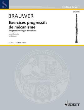 Brauwer, G d: Exercices progressifs de mécanisme