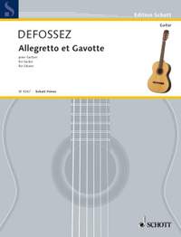 Defossez, R: Allegretto and Gavotte