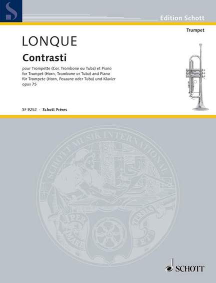 Lonque, A: Contrasti op. 75