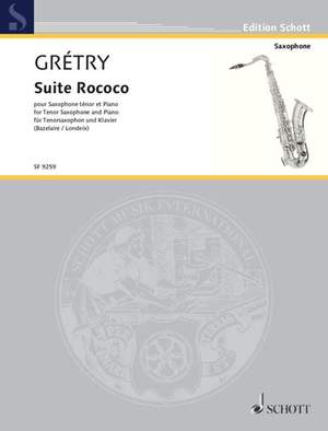 Grétry, A: Suite Rococo