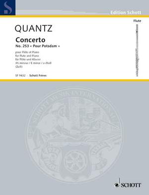 Quantz, J J: Concerto E minor Nr. 253