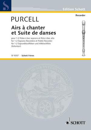Purcell, H: Airs à chanter et Suites de danses