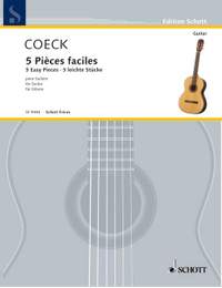 Coeck, A: 5 leichte Stücke