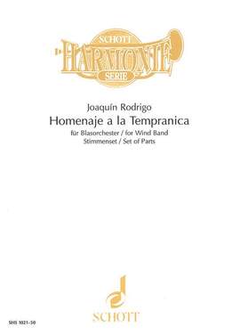 Rodrigo, J: Homenaje a la Tempranica