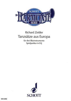 Zettler, R: Tanzsätze aus Europa