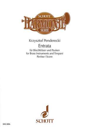 Penderecki, K: Entrata