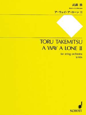 Takemitsu, T: A Way a Lone II