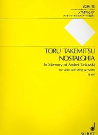 Takemitsu, T: Nostalghia