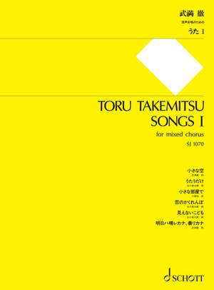 Takemitsu, T: Songs I