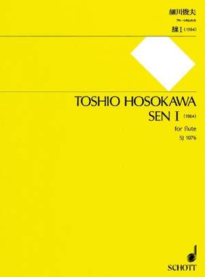Hosokawa, T: Sen I