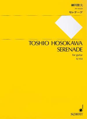 Hosokawa, T: Serenade