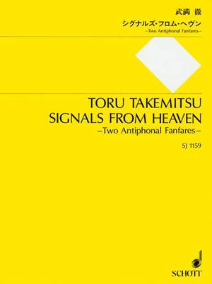 Takemitsu, T: Signals from Heaven
