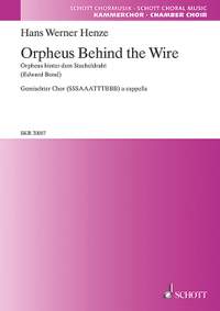 Henze, H W: Orpheus Behind the Wire