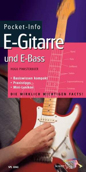Pinksterboer, H: Pocket-Info E-Gitarre und E-Bass
