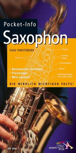Pinksterboer, H: Pocket-Info Saxophon