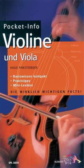 Pinksterboer, H: Pocket-Info Violin and Viola