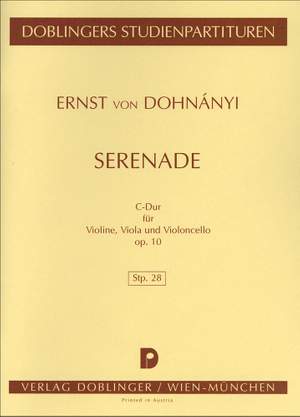 Ernst von Dohnanyi: Serenade op. 10